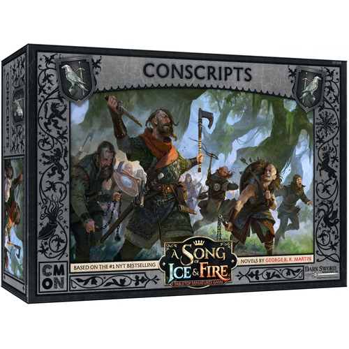 Cmon A Song Of Ice & Fire Miniatures Game Figure Conscripts 14y+