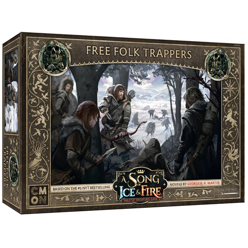 Cmon A Song Of Ice & Fire Miniatures Game Figure Free Folk Trappers 14y+