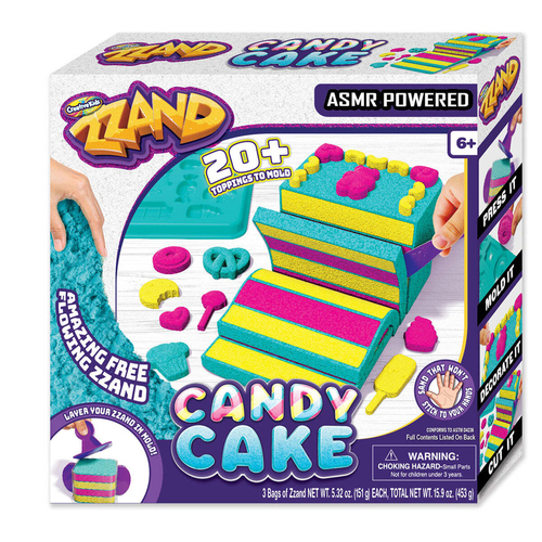 Zzand Oh So Satisfying Kids Creative Toy - Candy Cake 8y+