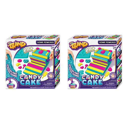 2PK Zzand Oh So Satisfying Kids Creative Toy - Candy Cake 8y+