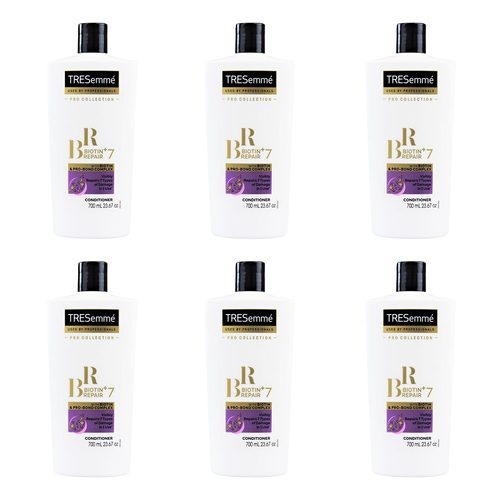 6PK Tresemme 700ml Biotin Repair Bond Complex Hair Care Conditioner