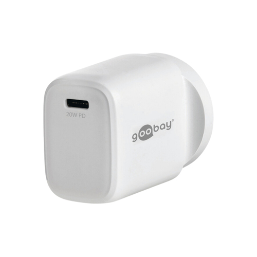 Goobay Wall Charger Adapter ANZ 20W USB-C PD - White