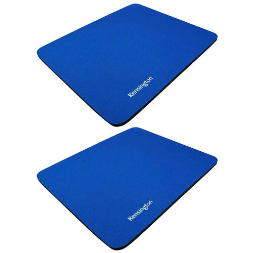 2PK Kensington Basic Mouse Pad - Blue