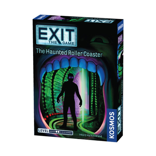 Kosmos Exit The Game The Haunted Rollercoaster Family Board Game 10y+