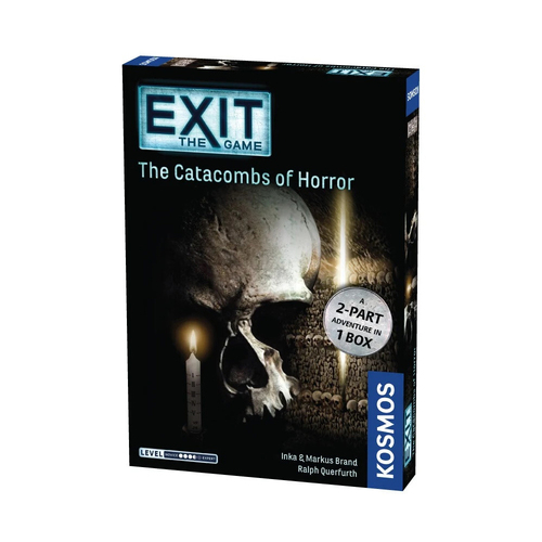 Kosmos Exit The Game Catacombs Of Horror Tabletop Party Board Game 16y+