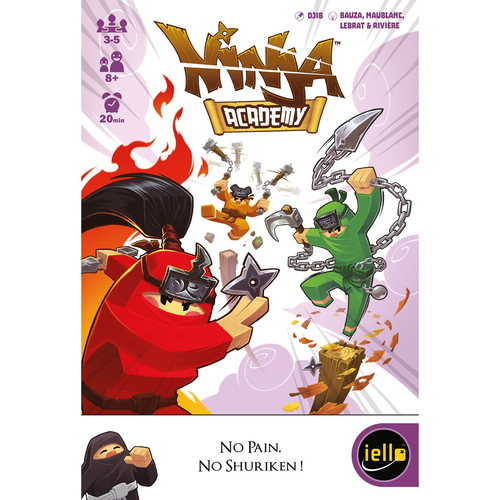 Iello Ninja Academy Kids/Family Tabletop Board Game 8y+