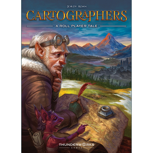 Thunderworks Games Cartographers A Roll Player Tale Tabletop Board Game 10+