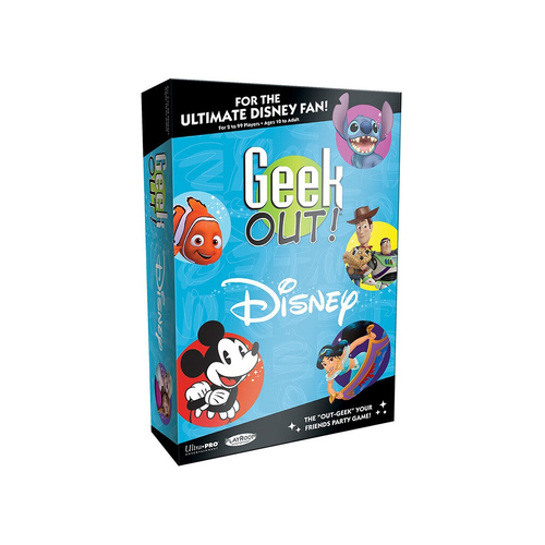 The Op Geek Out! Disney Kids/Family Bluff Party Board Game 10y+