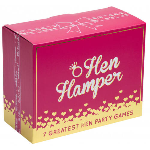 Gutter Games Hen Hamper 7 Greatest Hens Tabletop Party Game 18y+