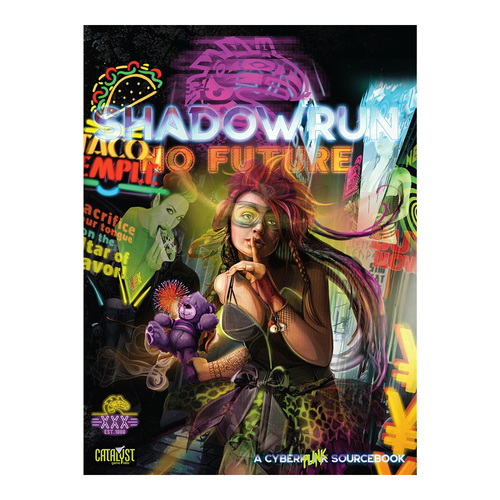 Catalyst Game Labs Shadowrun RPG No Future Rule Book