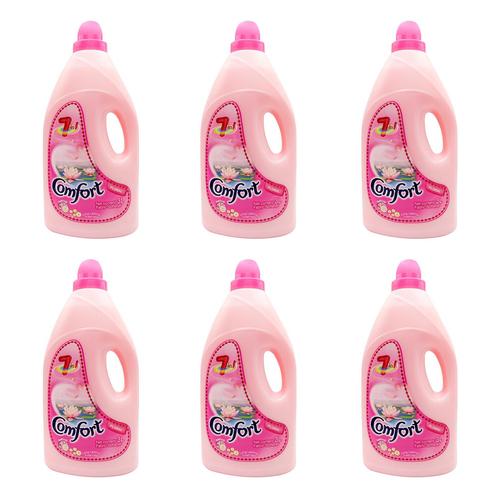 6PK Comfort Fabric Softener Floral Fragrance Long-Lasting Freshness 3L