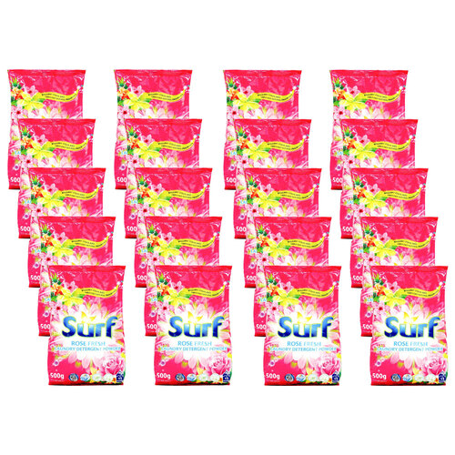 20PK Surf Laundry Washing Detergent Powder 500g - Rose Fresh