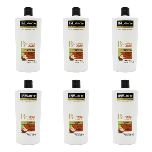 6PK Tresemme 700ml Botanique Nourish & Replenish Hair Care Conditioner