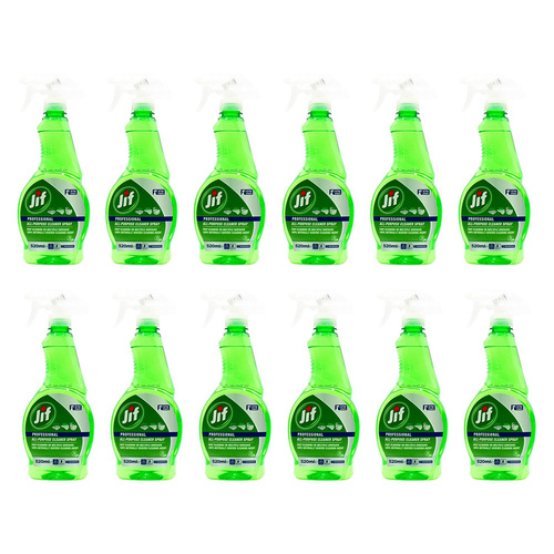 12PK Jif Pro All Purpose Kitchen/Bathroom Spray Cleaner 520ml