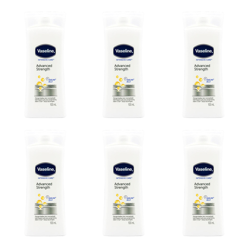 6PK Vaseline 100ml Intensive Care Body Lotion Advanced Strength