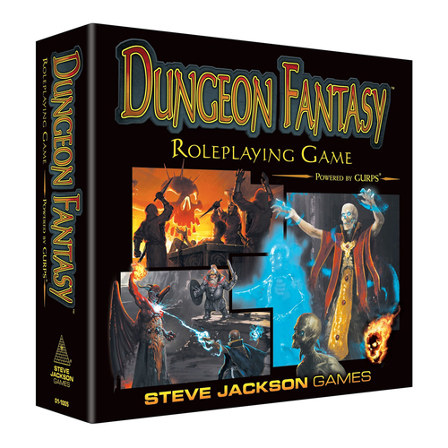 Steve Jackson Dungeon Fantasy Role Playing Games Box Set 