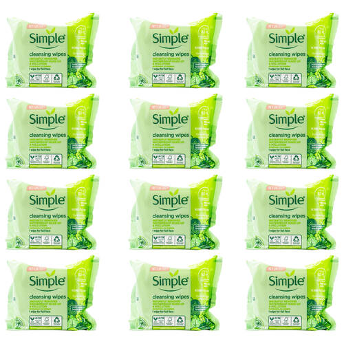 300pc Simple Cleansing Face Wipes Travel Cleaning Cloth