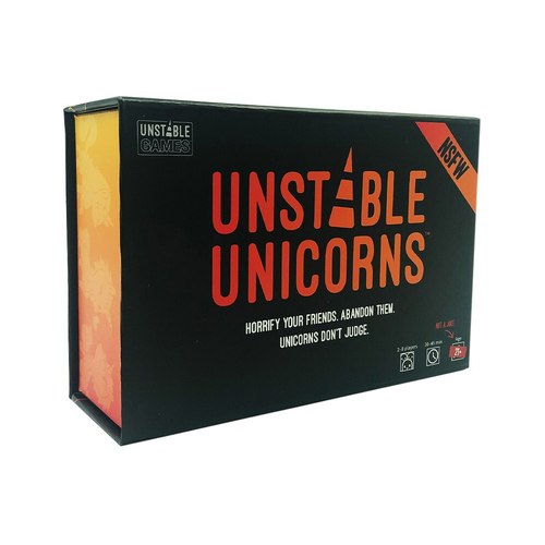 Tee Turtle Unstable Unicorns NSFW Party Card Game 21y+