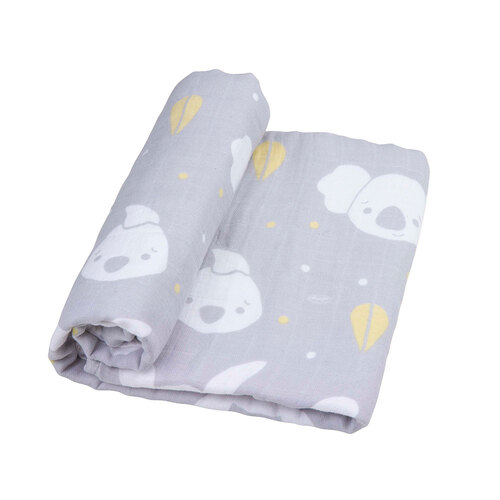 Playgro Fauna Friends Muslin Pram Baby Blanket 0m+