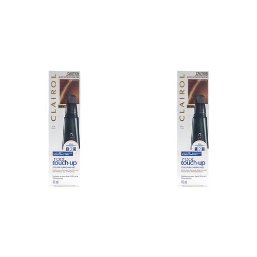 2PK Clairol Semi Permanent Root Touch Up Colour Blending Gel - Auburn Red