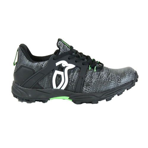 Kookaburra Team Unisex Hockey Shoes Black/Grey/Lime Size 4 US/3 UK