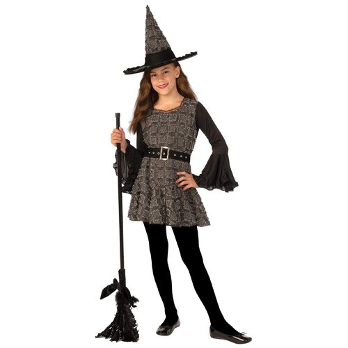 Rubies Patchwork Witch Dress Up Party Halloween Costume - Size L