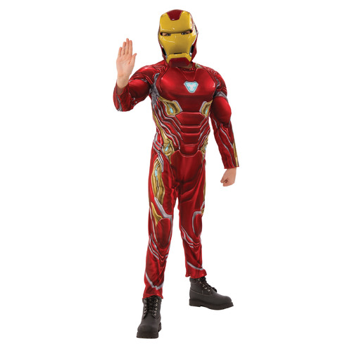 Marvel Iron Man Kids Dress Up Party Costume - Size M