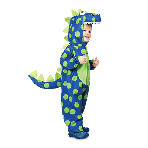 Doug The Dino Dinosaur Jumpsuit Costume Children/Kids Size S/3-4y