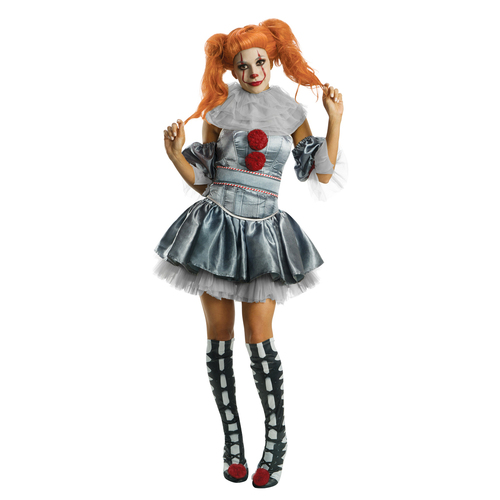 Pennywise IT Ch 2 Deluxe Women's Costume Adult - L