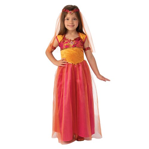 Rubies Bollywood Dancer Girls Dress Up Costume - Size L