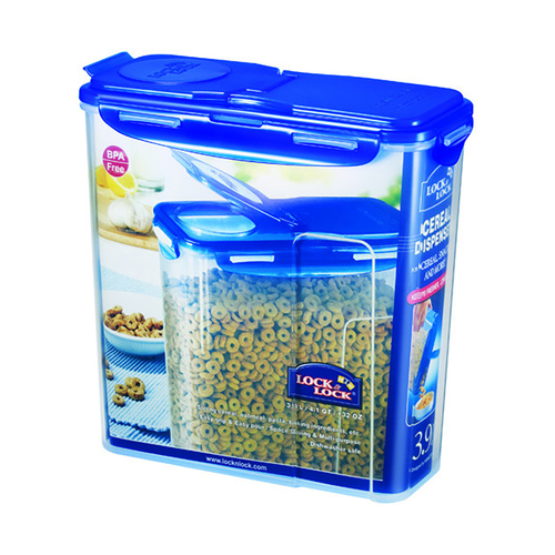 Lock & Lock 3.9L Cereal Dispenser Blue