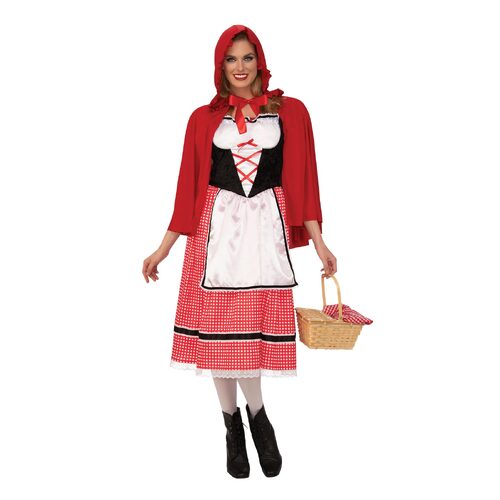 Rubies Little Red Riding Hood Ladies Women's Dress Up Costume - Size L