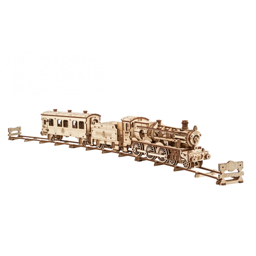 Ugears Hogwarts Expres Mechanical Wooden 3D Puzzle 04pc