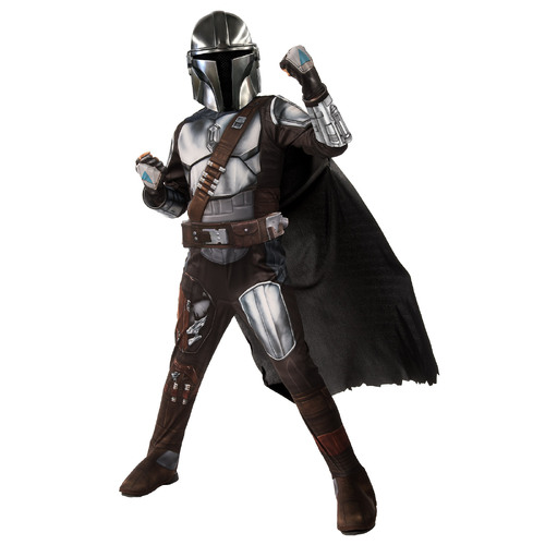 Rubies Mandalorian Premium Boys Dress Up Costume - Size M