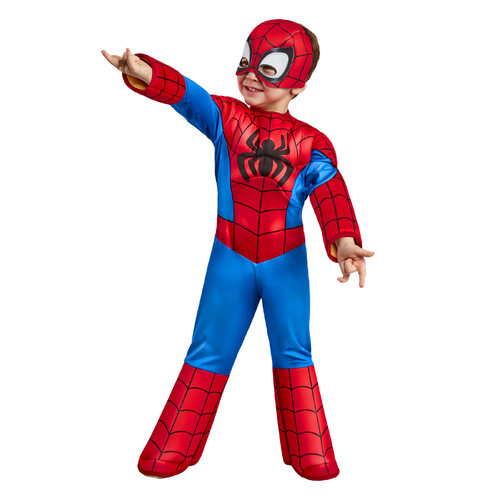 Disney Spidey Deluxe Sahaf Dress Up Costume - Size Toddler