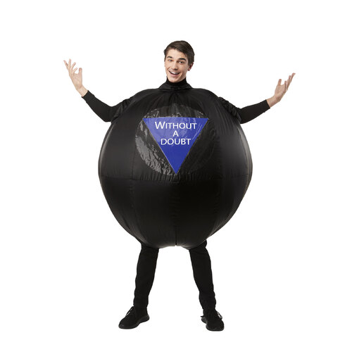 Rubies Magic-8 Ball Adult Unisex Tabard Dress Up Costume - Standard