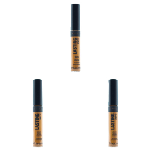 3PK Rimmel 7ml Lasting Matte Concealer - 050 Mocha Shade