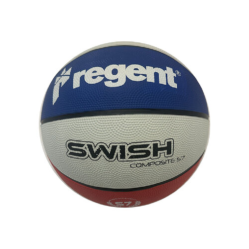 Regent Swish Basketball Indoor/Outdoor Kids Toy Size 7 Red/White/Blue