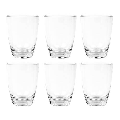 6PK Impact 450ml Old Fashion Drink Cup Polycarbonate - Clear