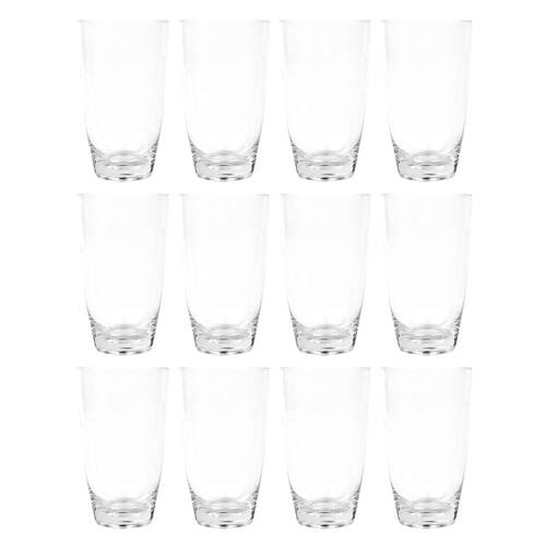 12PK Impact 500ml High Ball Drink Tumbler Cup Polycarbonate - Clear