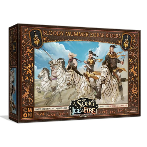 Cmon A Song Of Ice & Fire Miniatures Game Bloody Mummers Zorse Riders 14y+