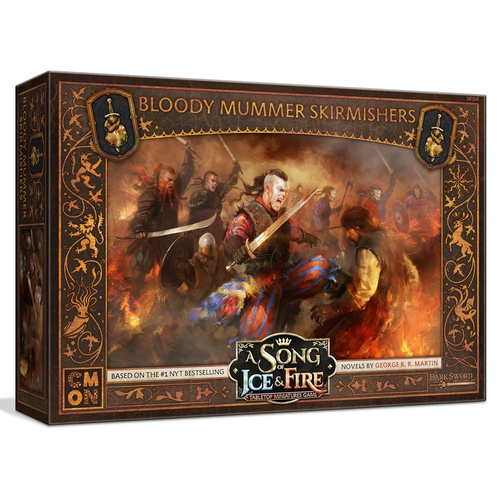 Cmon A Song Of Ice & Fire Miniatures Game Bloody Mummers Skirmishers 14y+