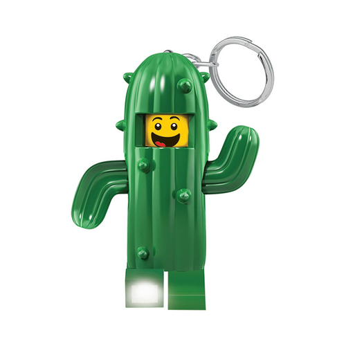 Lego Kids Cactus Boy Key Light Minifigure Keychain - Green