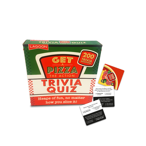 Lagoon Get A Pizza The Action Trivia Quiz Interactive Toy 8+