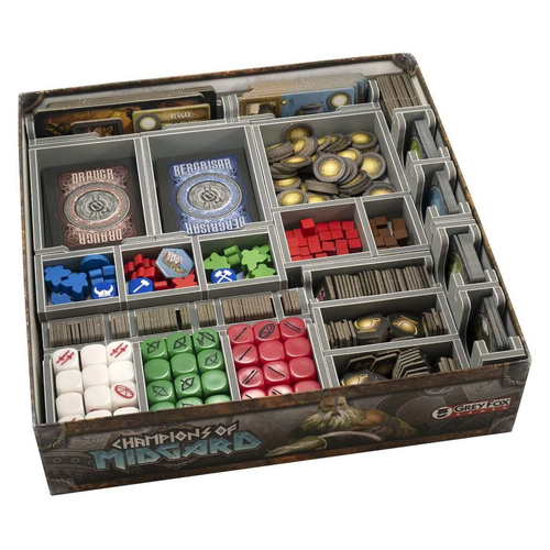 Folded Space Game Inserts Divider Tray - Champions Of Midgard