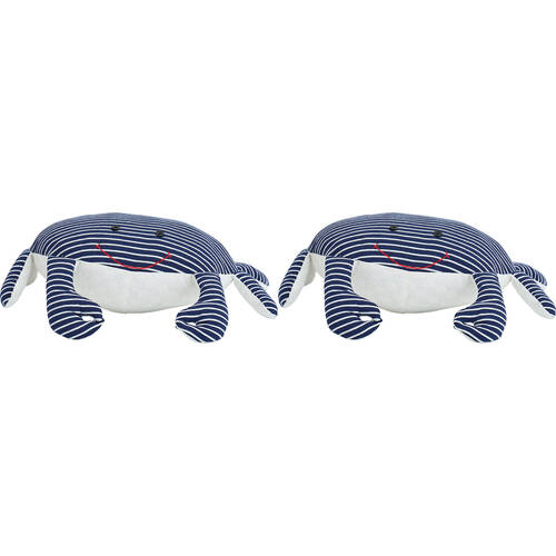 2PK Annabel Trends Sea Animal Doorstop 31x21cm Home Decor - Crab