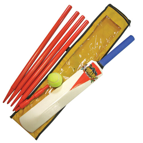 Land & Sea Sports Australia 63.5cm Beach Cricket Set Junior No.1 Wooden