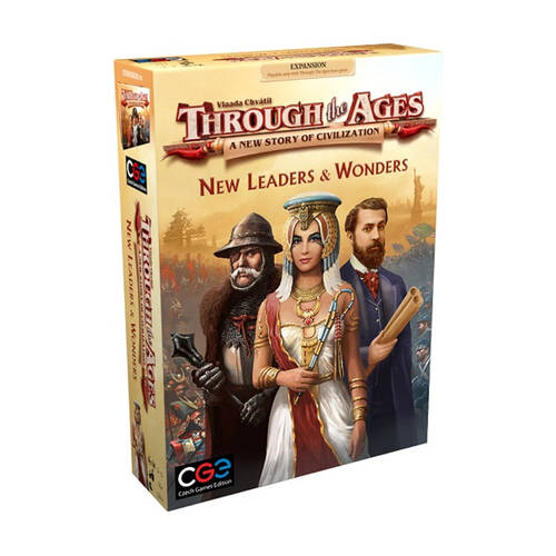 Czech Games Through the Ages - New Leaders and Wonders Party Board Game