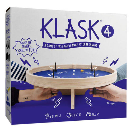 Marek Toy Klask Kids Multiplayer Action Fun Play Game 8y+