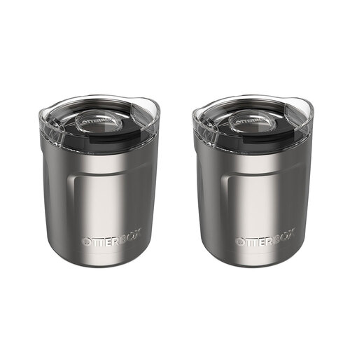 2PK Otterbox Elevation Tumbler With Closed Lid 10oz / 300ml - Stainless Steel